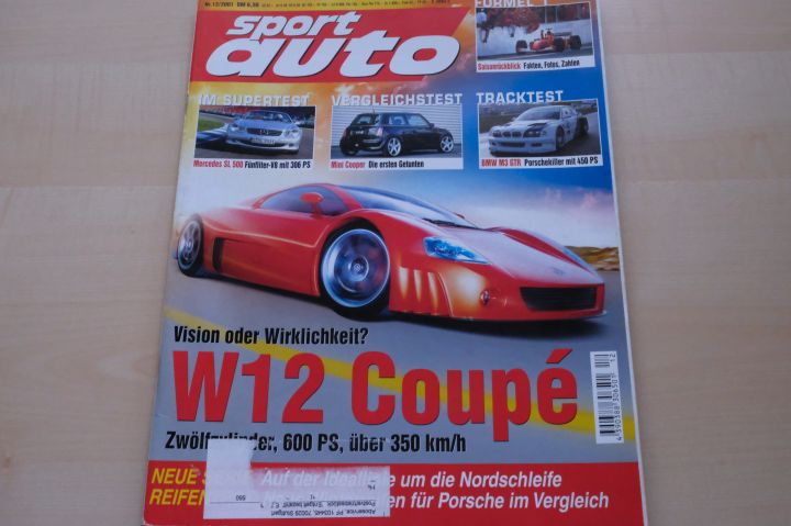 Deckblatt Sport Auto (12/2001)